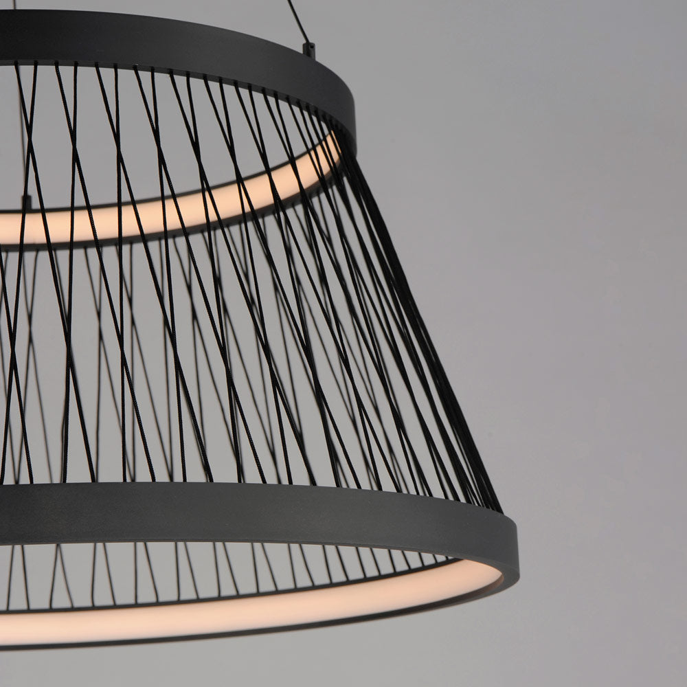 Loom LED Pendant Light in Detail.