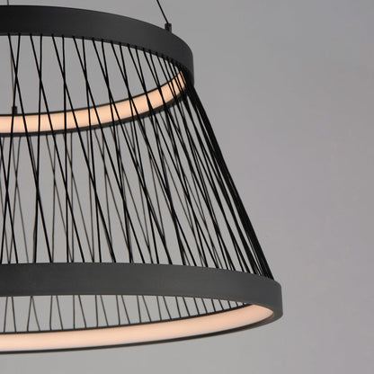 Loom LED Pendant Light in Detail.