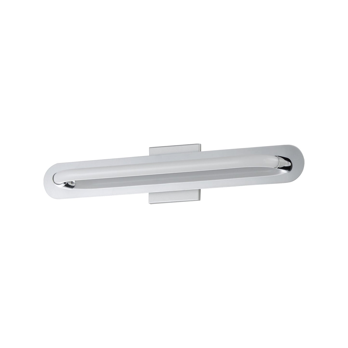 Loop LED Wall Light in Polished Chrome (24-Inch).