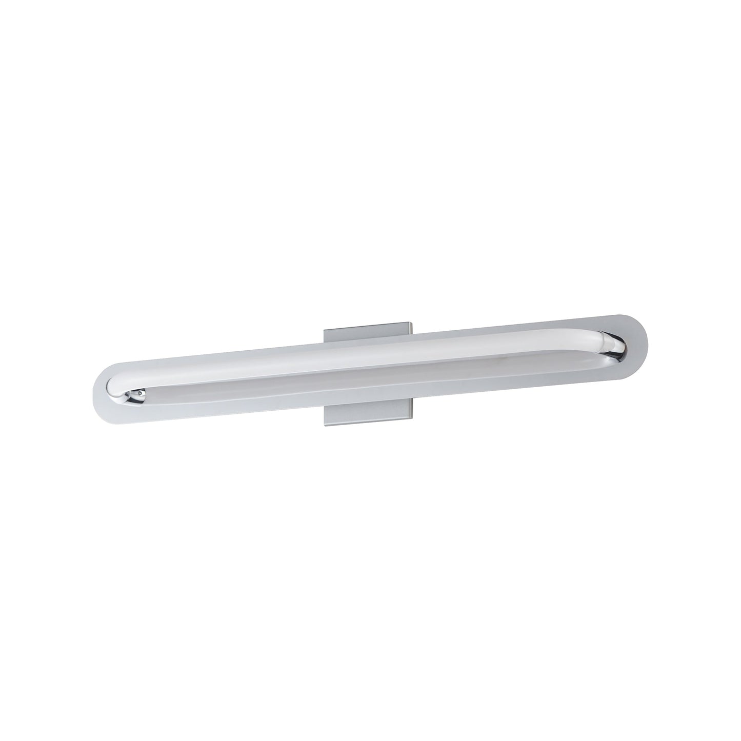 Loop LED Wall Light in Polished Chrome (30-Inch).