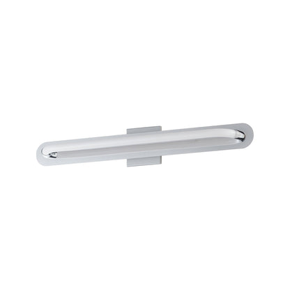 Loop LED Wall Light in Polished Chrome (30-Inch).