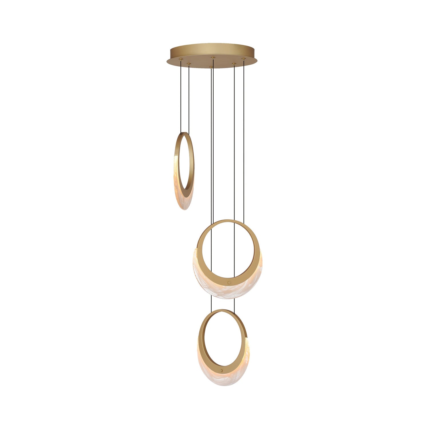 Lyra LED Multi Light Pendant Light.