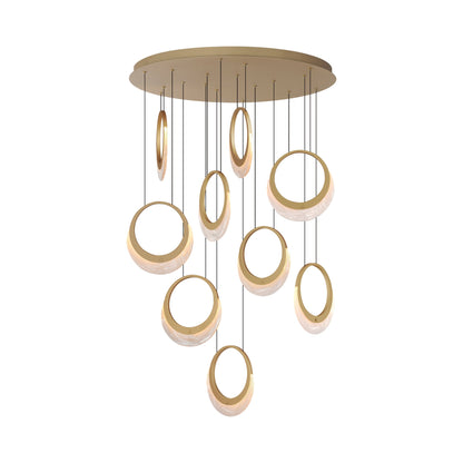 Lyra LED Multi Light Pendant Light (28.5-Inch).