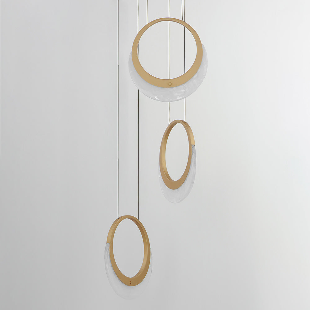 Lyra LED Multi Light Pendant Light in Detail.