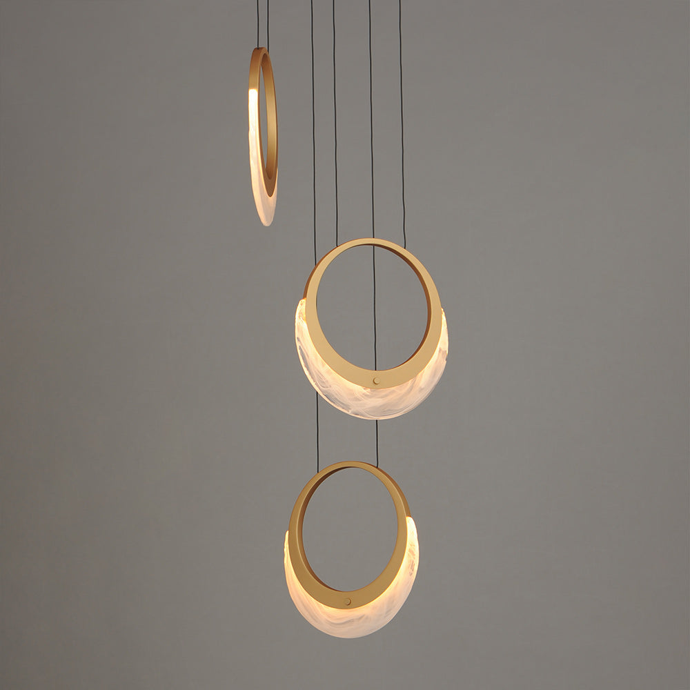 Lyra LED Multi Light Pendant Light in Detail.