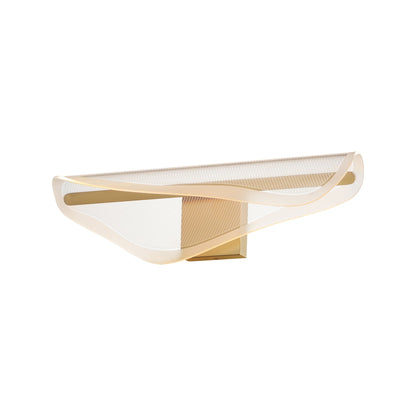 Manta LED Bath Vanity Light in Gold (24.75-Inch).