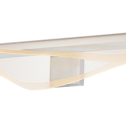Manta LED Bath Vanity Light in Detail.