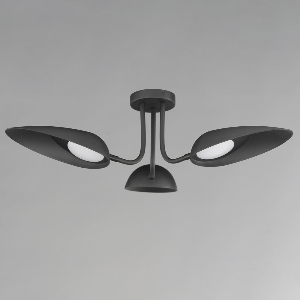 Marsh LED Semi Flush Mount Ceiling Light in Detail.