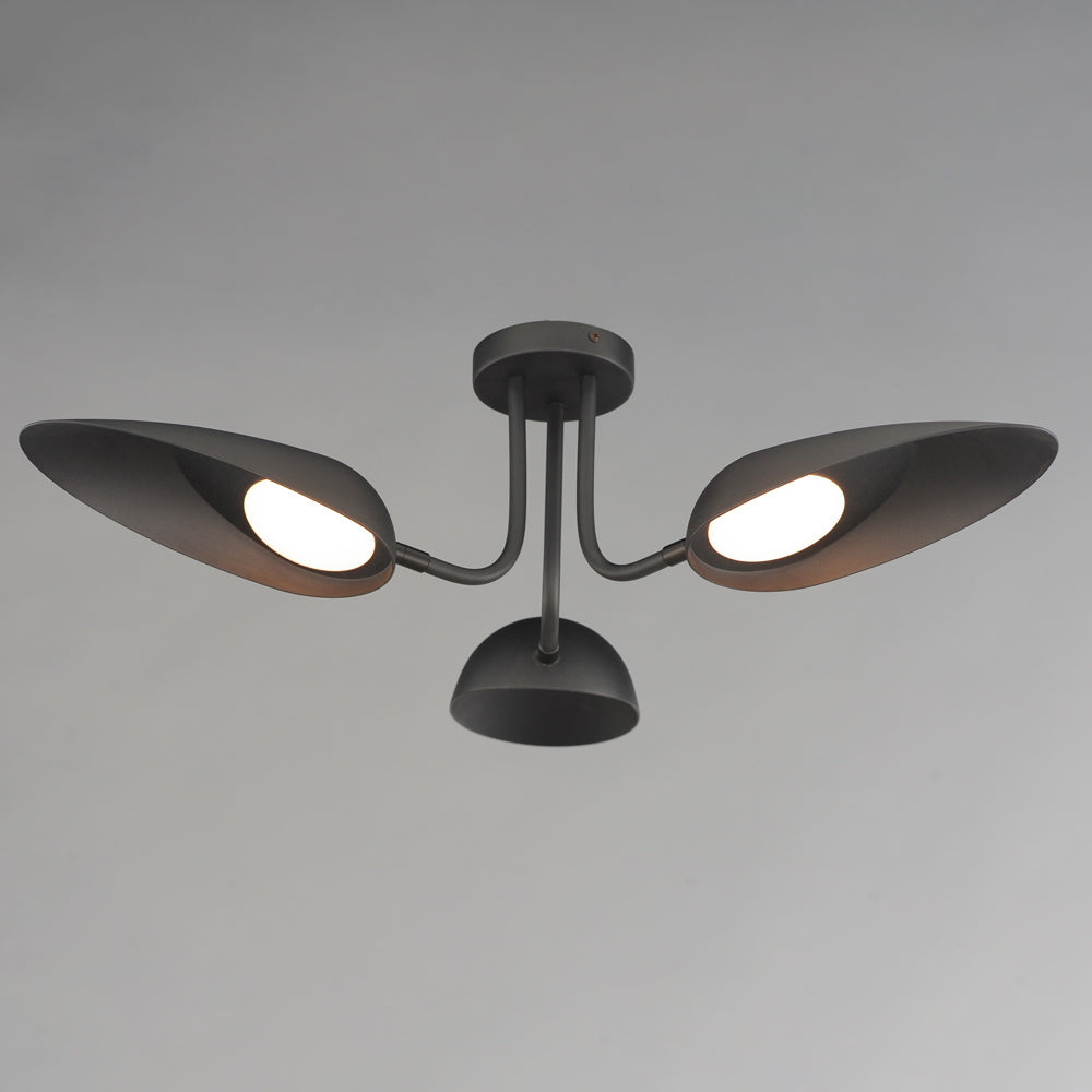 Marsh LED Semi Flush Mount Ceiling Light in Detail.
