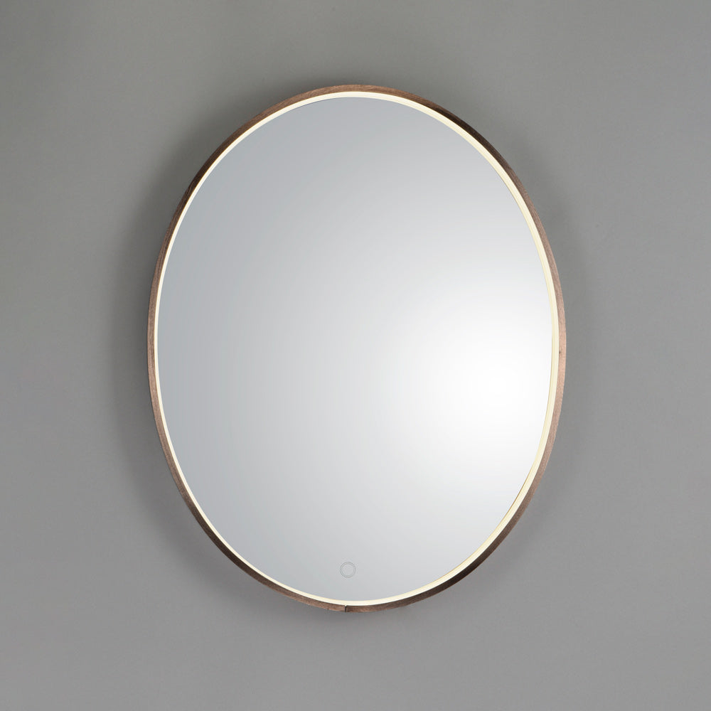Mirror Oval LED Wall Mirror in Detail.
