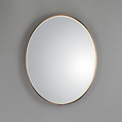 Mirror Oval LED Wall Mirror in Detail.