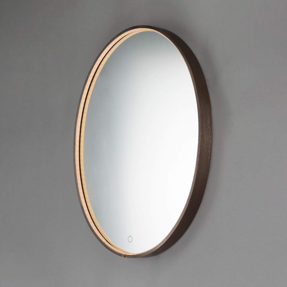 Mirror Oval LED Wall Mirror in Detail.