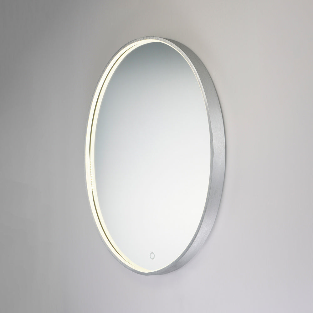 Mirror Oval LED Wall Mirror in Detail.