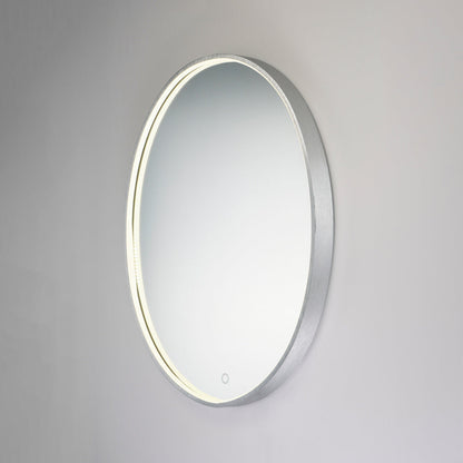 Mirror Oval LED Wall Mirror in Detail.