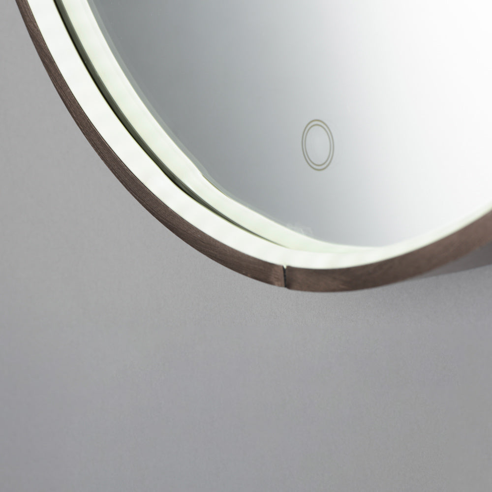 Mirror Oval LED Wall Mirror in Detail.