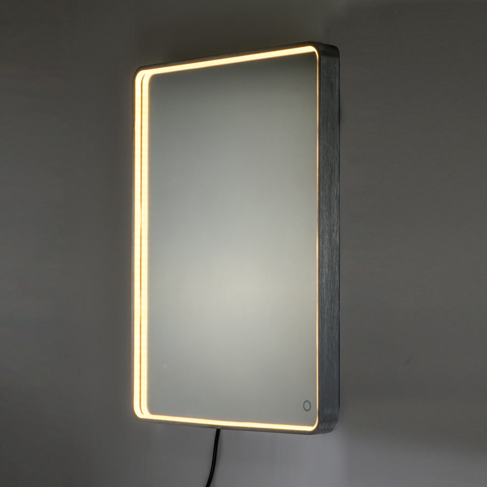 Mirror Rectangular LED Wall Mirror in Detail.