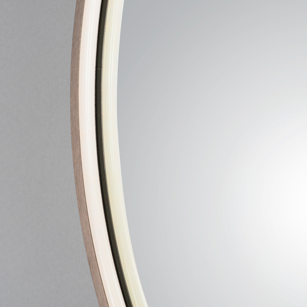 Mirror Round LED Wall Mirror in Detail.