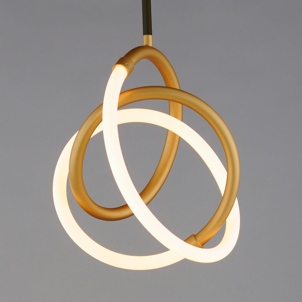 Mobius LED Mini Pendant Light in Detail.