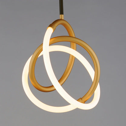 Mobius LED Mini Pendant Light in Detail.