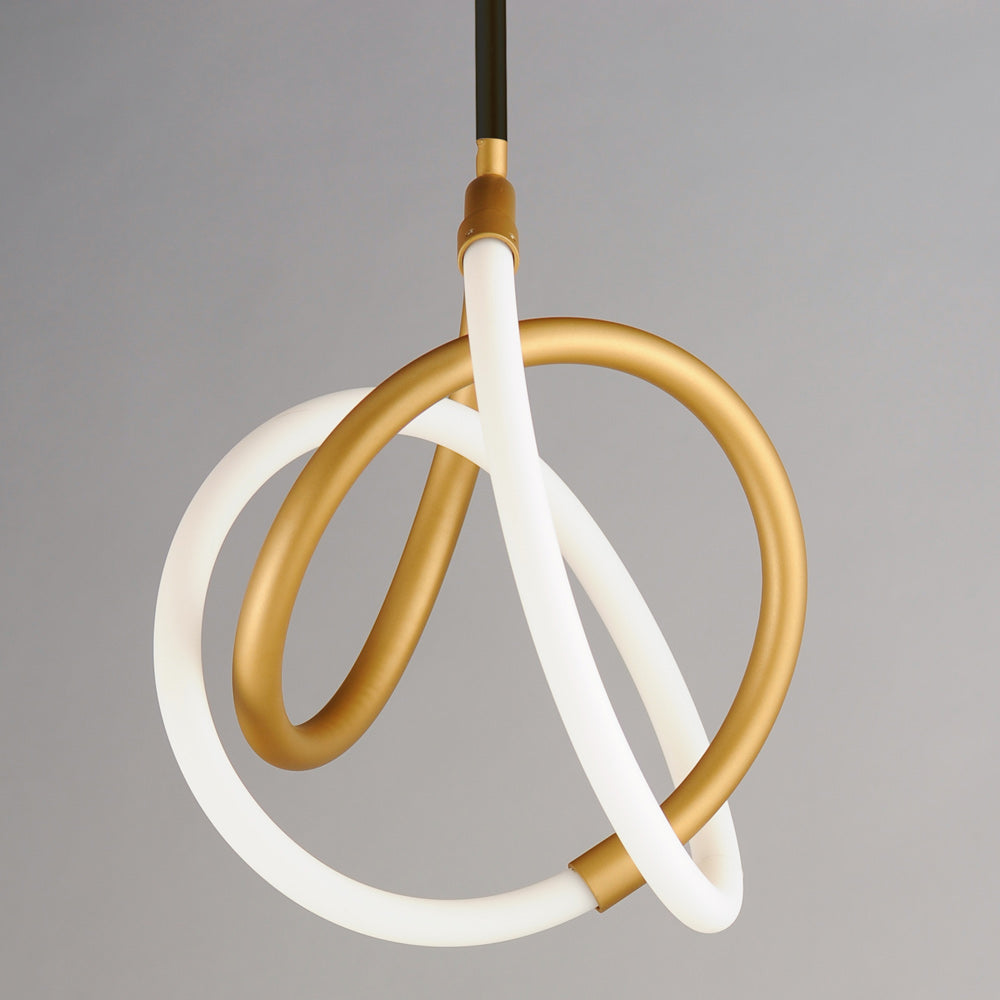 Mobius LED Mini Pendant Light in Detail.