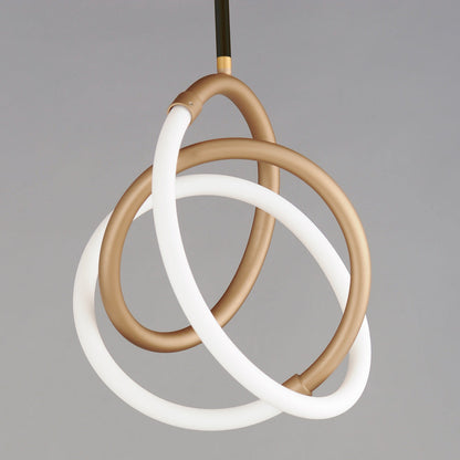 Mobius LED Mini Pendant Light in Detail.