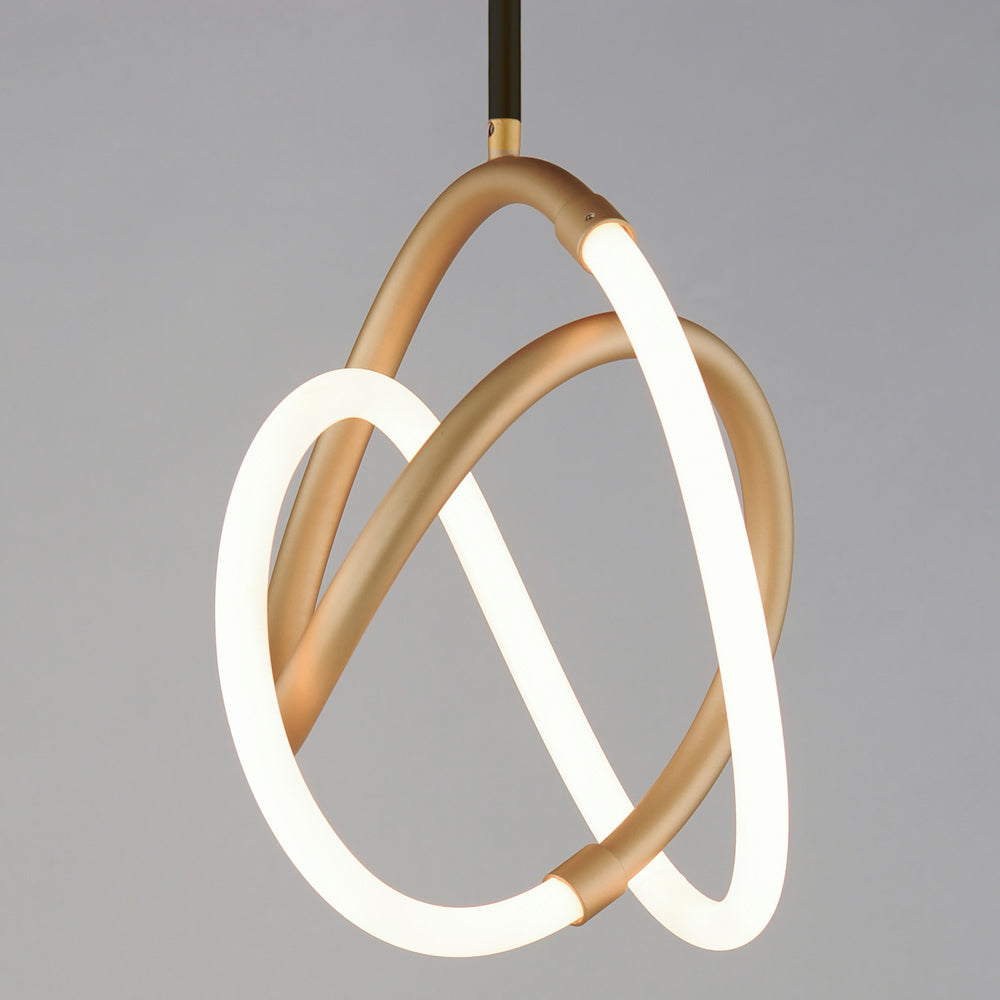 Mobius LED Mini Pendant Light in Detail.