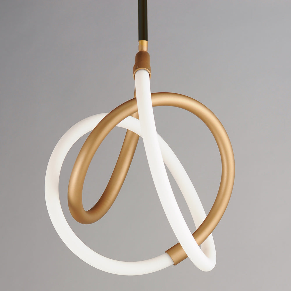 Mobius LED Mini Pendant Light in Detail.