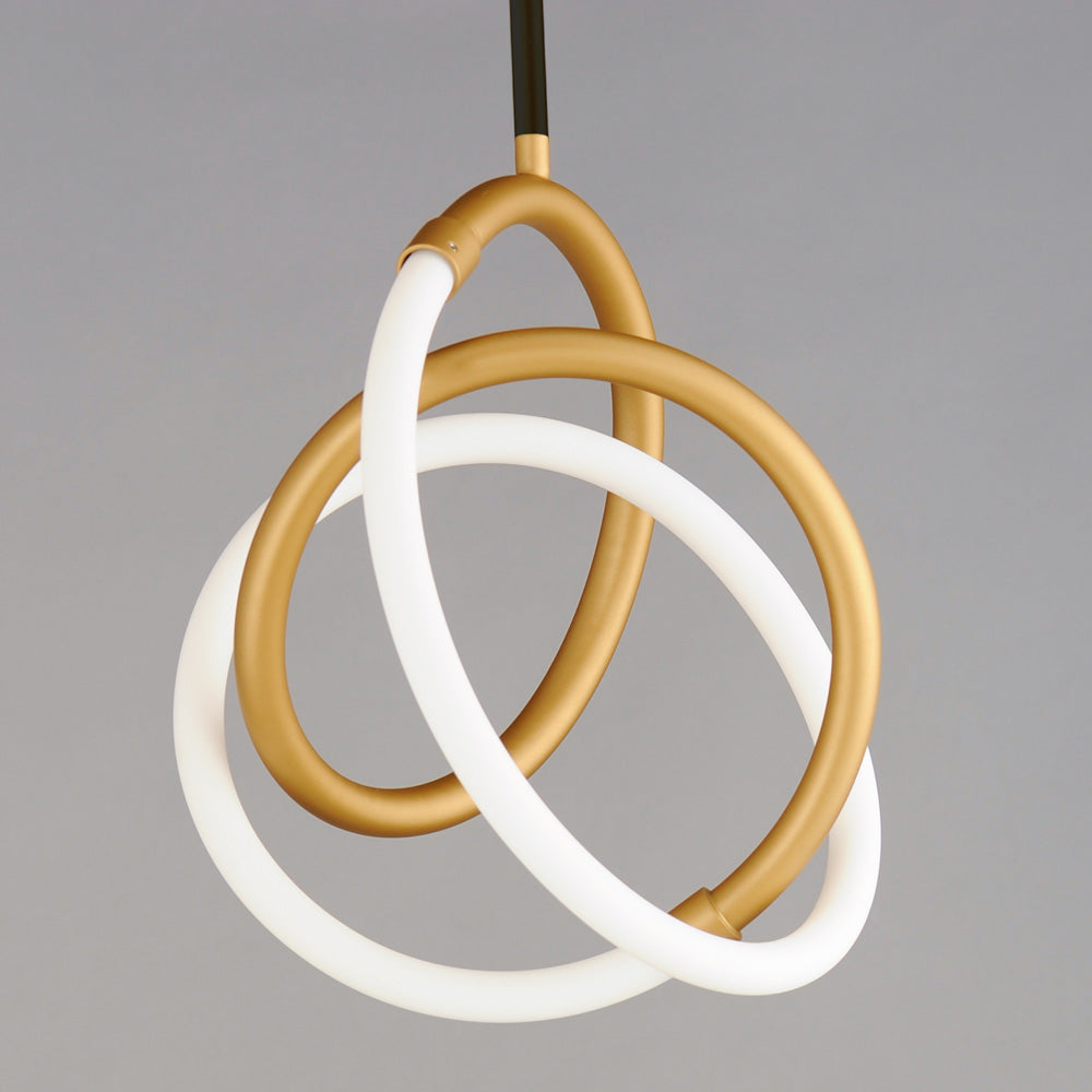 Mobius LED Mini Pendant Light in Detail.
