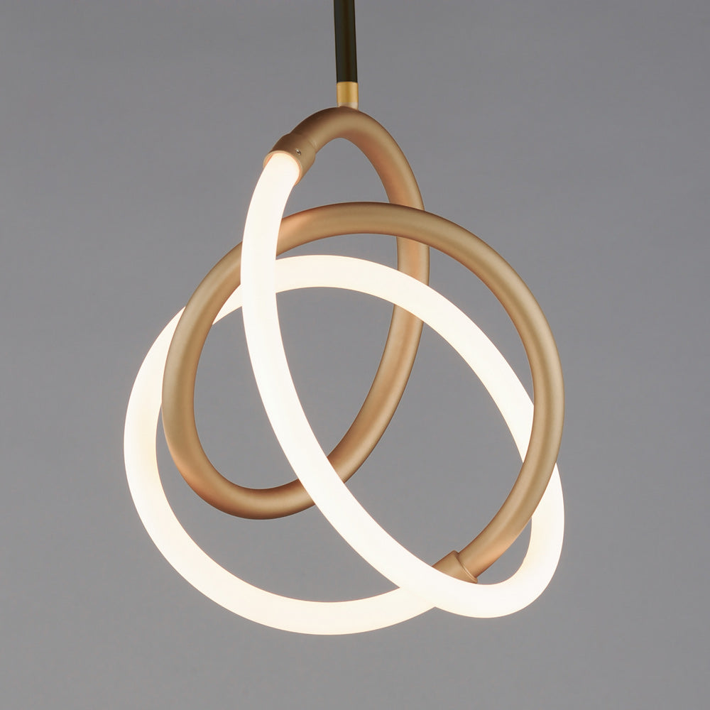 Mobius LED Mini Pendant Light in Detail.