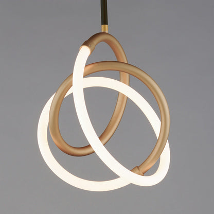 Mobius LED Mini Pendant Light in Detail.