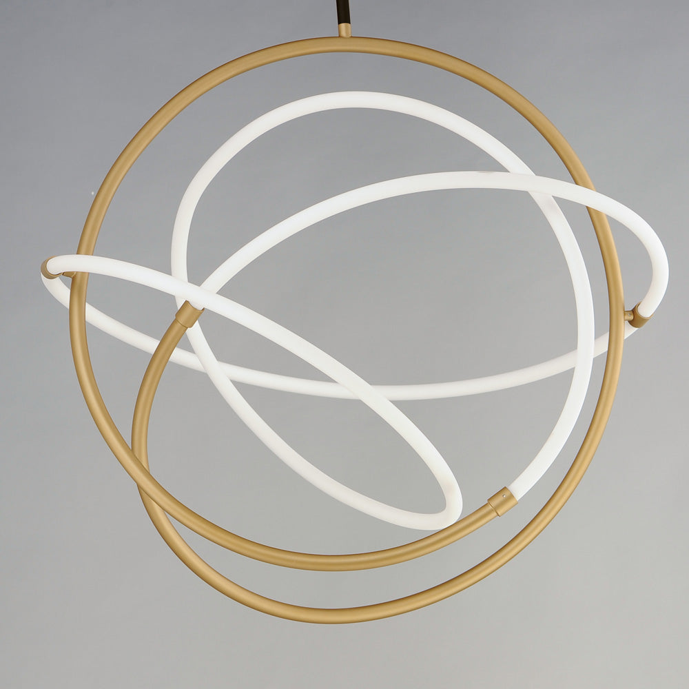 Mobius LED Pendant Light in Detail in Detail.