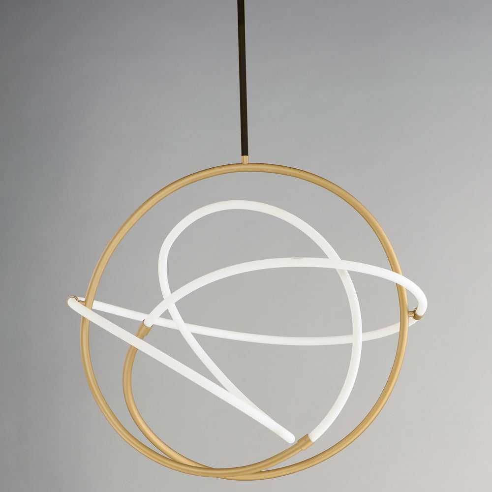 Mobius LED Pendant Light in Detail in Detail.