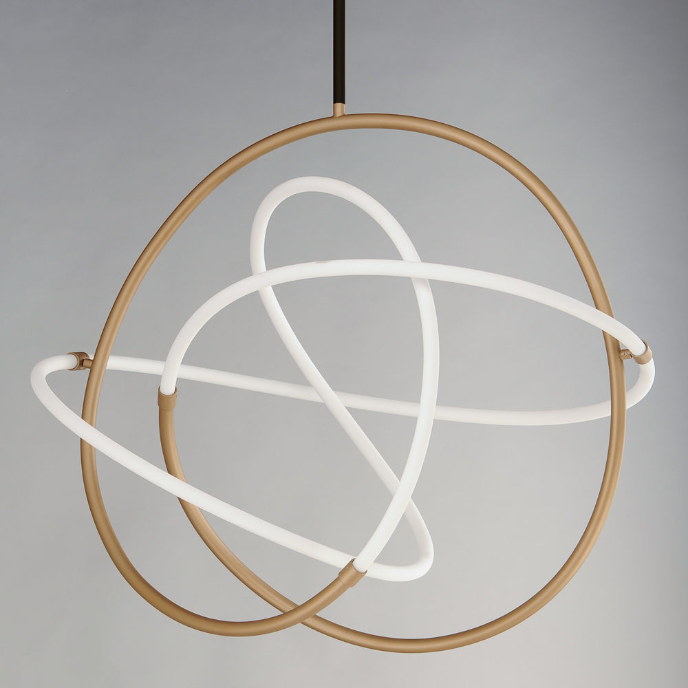Mobius LED Pendant Light in Detail in Detail.