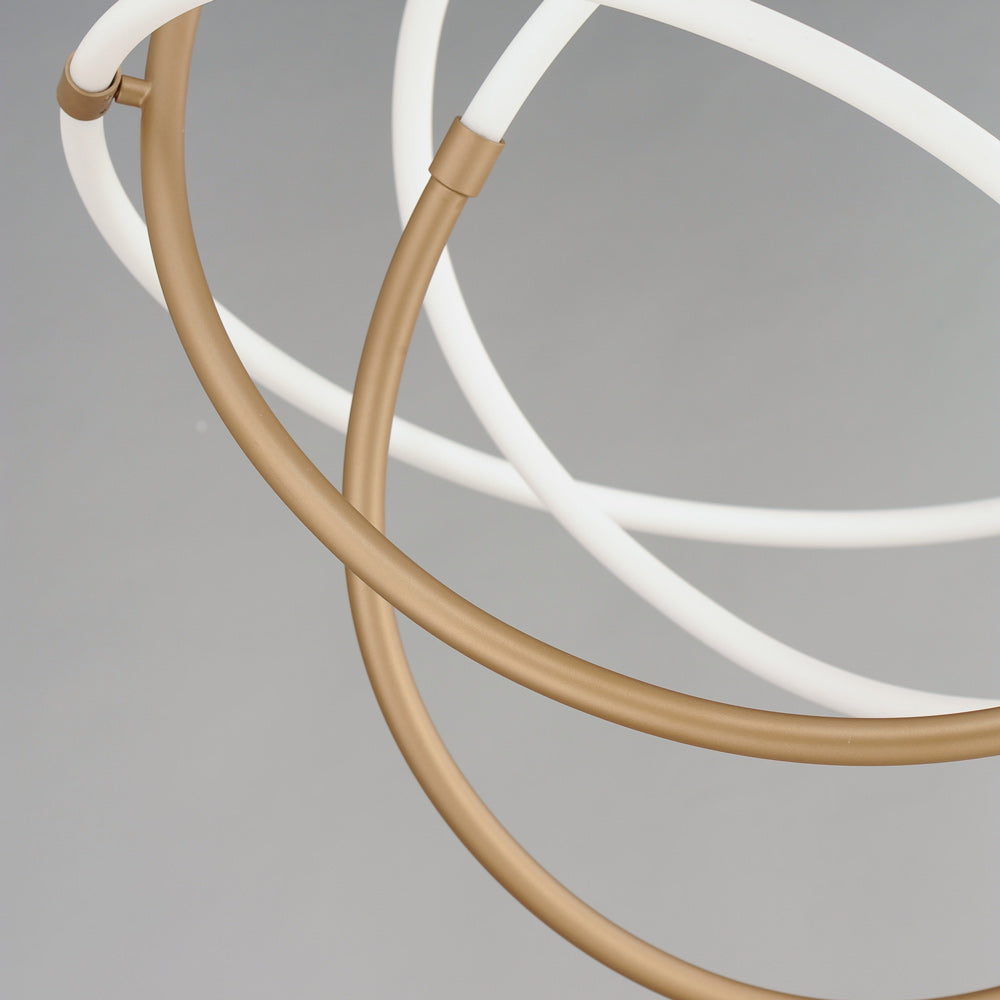 Mobius LED Pendant Light in Detail in Detail.