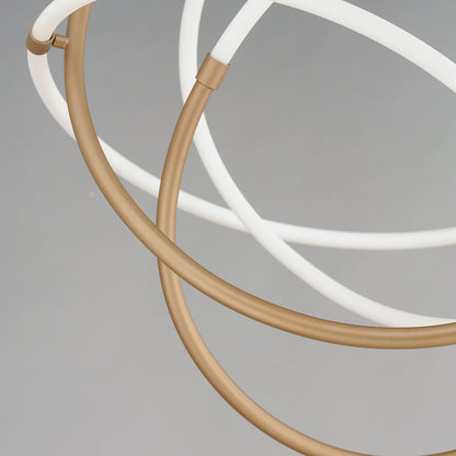 Mobius LED Pendant Light in Detail in Detail.