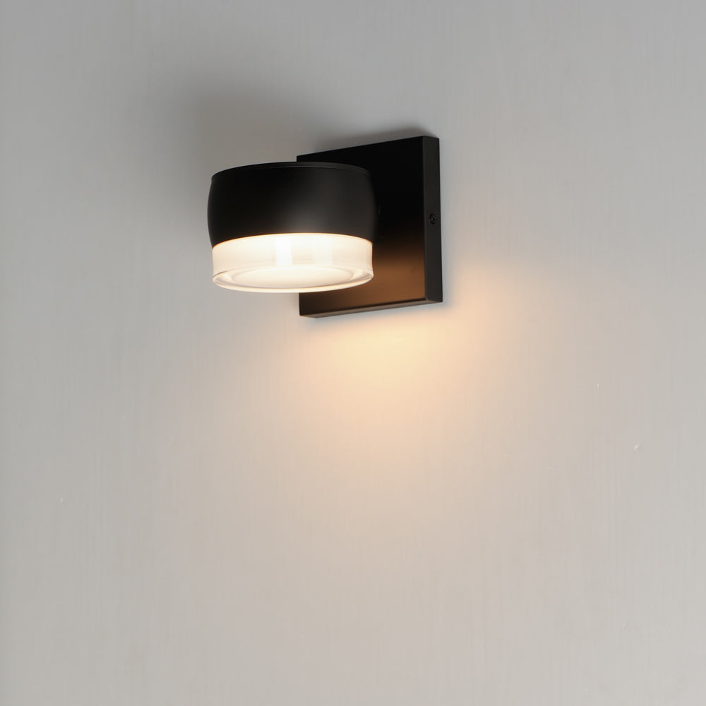 Modular Can Outdoor LED Single Wall Light in Detail.