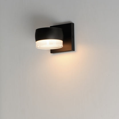 Modular Can Outdoor LED Single Wall Light in Detail.