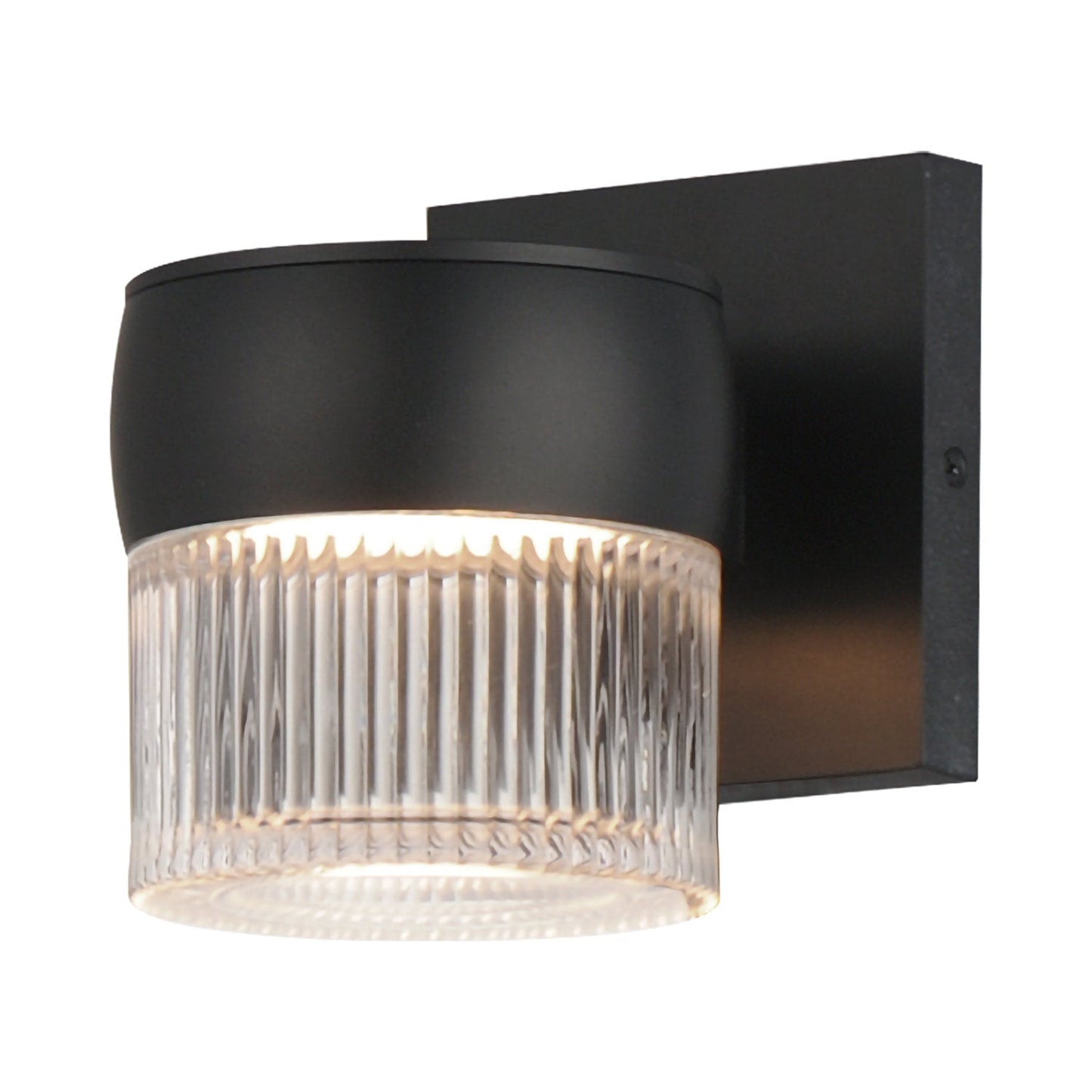 Modular Cylinder Outdoor LED Single Wall Light.
