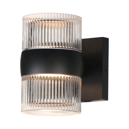 Modular Cylinder Outdoor LED Wall Light.