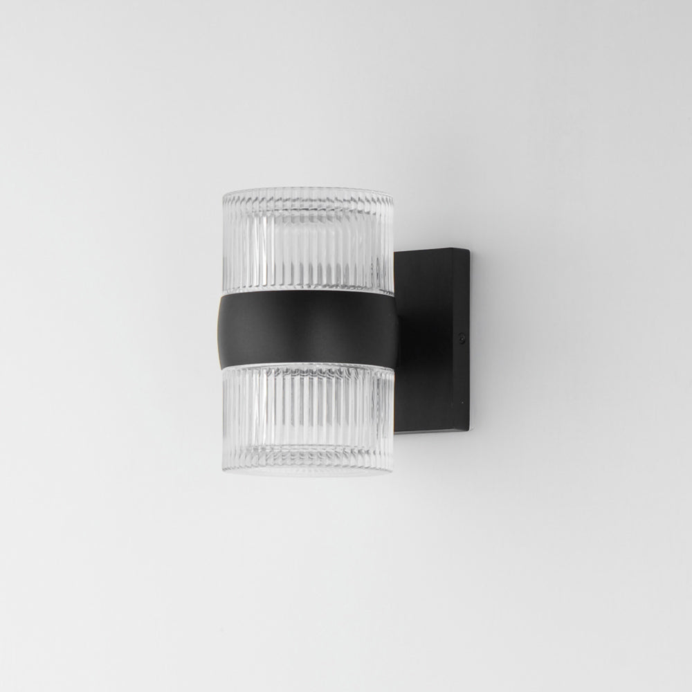 Modular Cylinder Outdoor LED Wall Light in Detail.