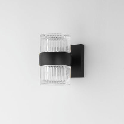 Modular Cylinder Outdoor LED Wall Light in Detail.