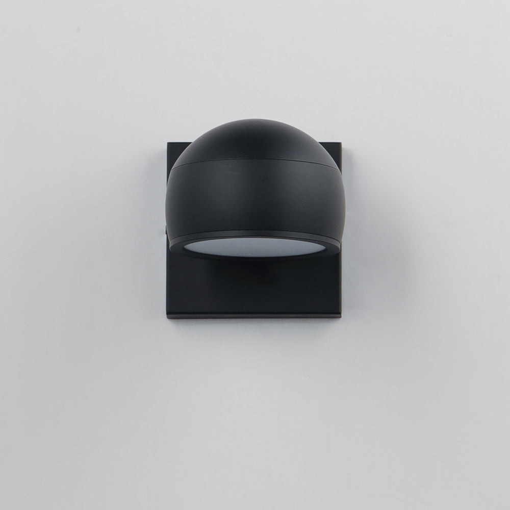 Modular Dome Outdoor LED Wall Light in Detail.