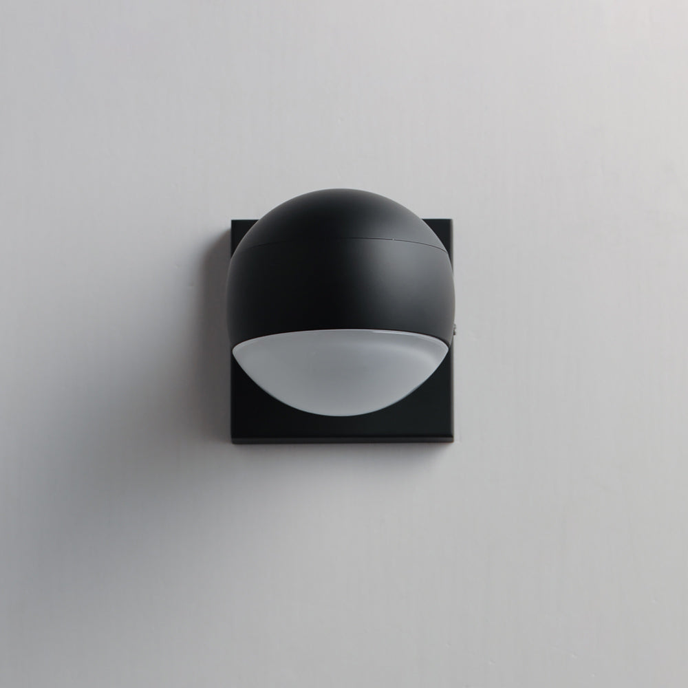 Modular Globe Outdoor LED Wall Light in Detail.
