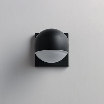 Modular Globe Outdoor LED Wall Light in Detail.