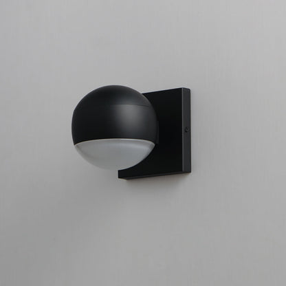 Modular Globe Outdoor LED Wall Light in Detail.