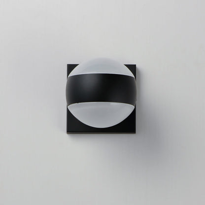 Modular Globe Outdoor LED Wall Light in Detail.