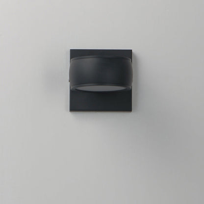 Modular Round Outdoor LED Wall Light in Detail.