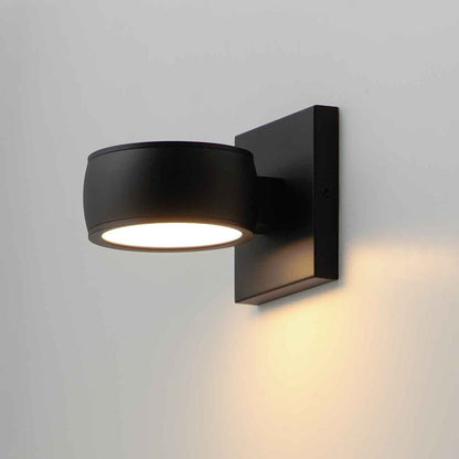 Modular Round Outdoor LED Wall Light in Detail.