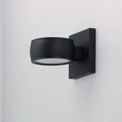 Modular Round Outdoor LED Wall Light in Detail.