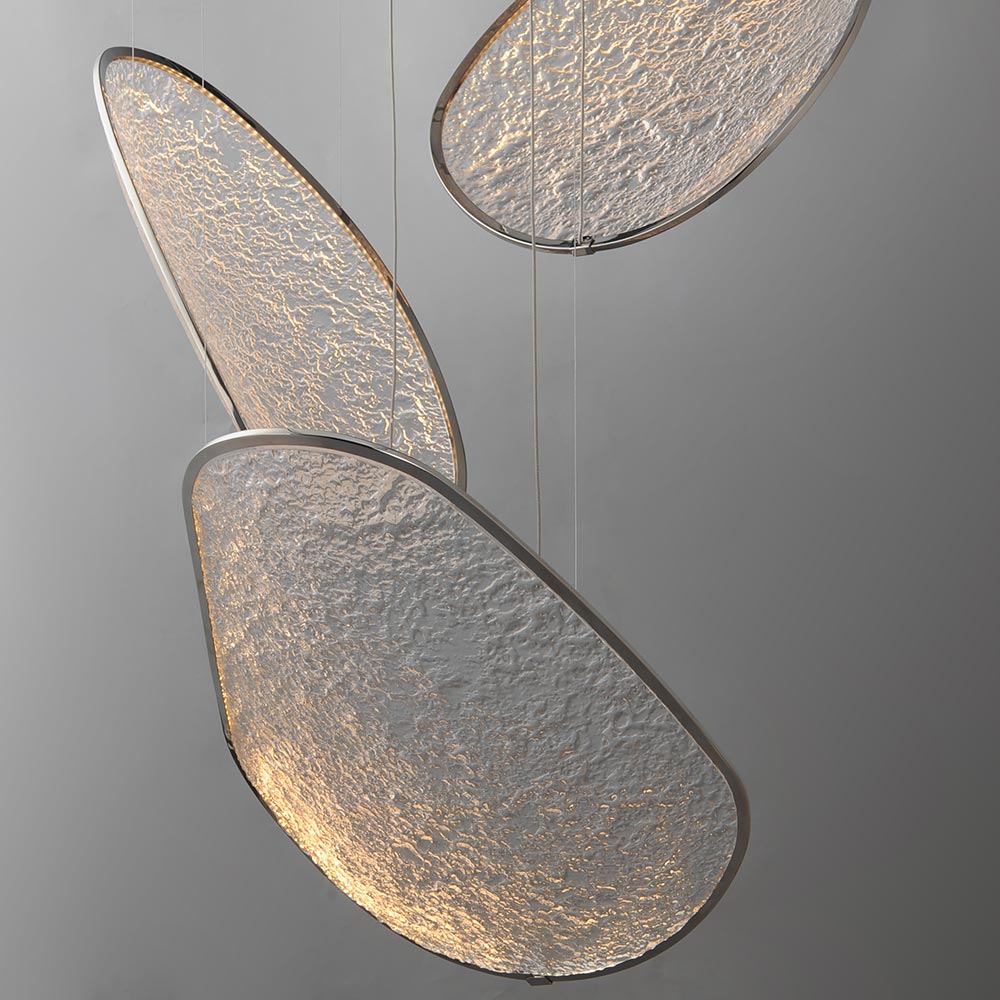 Moonscapes LED Multi Light Pendant Light in Detail.